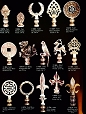 Brass Finials